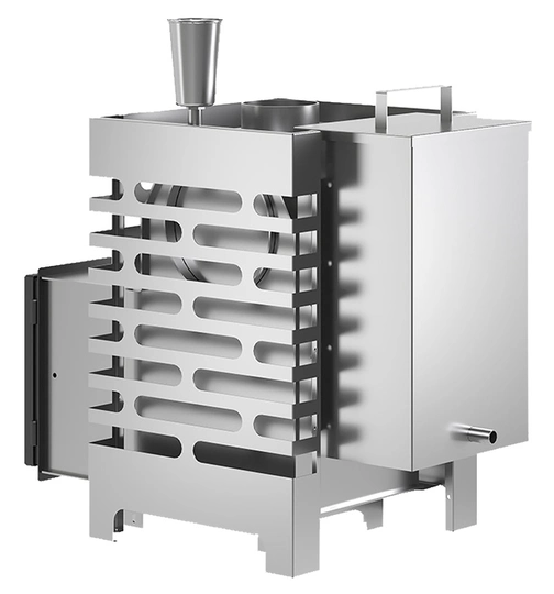 Печь для бани ASTON 12 INOX стекло "АКВА" - 1