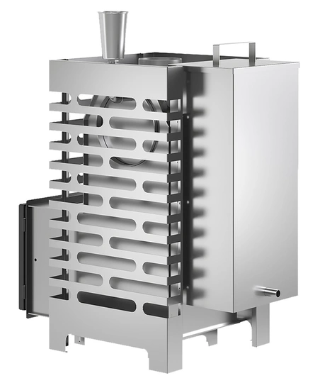 Печь для бани ASTON 16 INOX стекло "АКВА" - 1