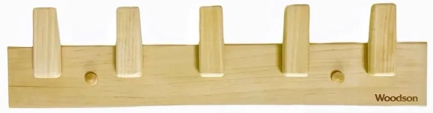 Вешалка Woodson D5, 5 креплений, липа - 2