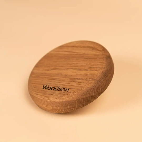 Клапан вентиляционный Woodson ф125, дуб - 2