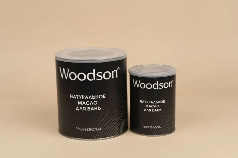 Масло для защиты древесины Woodson (баня), 2,4л - 1