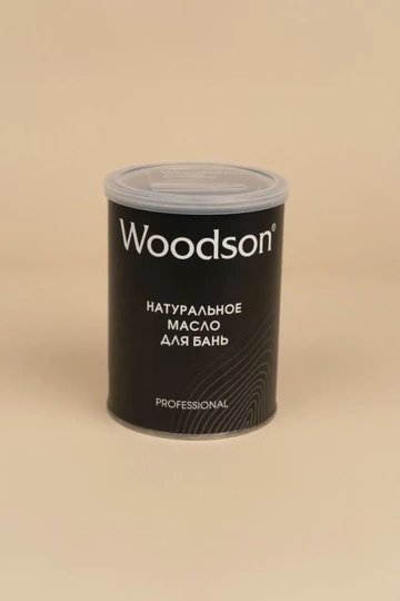 Масло для защиты древесины Woodson (баня), 0,8л - 1