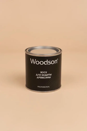 Воск для защиты древесины Woodson, 0,25л - 1
