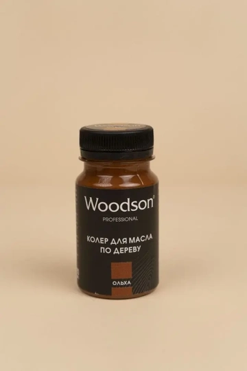 Колер для масла по дереву Woodson, ольха, 80мл - 1