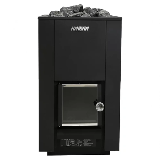 Дровяная печь для бани Harvia 22 Black - 1