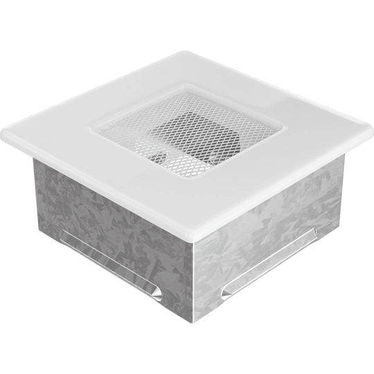 Решетка вентиляционная Белая 11x11 Kratki - 3