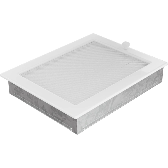 Решетка вентиляционная Белая 22x30 с жалюзи Kratki - 3