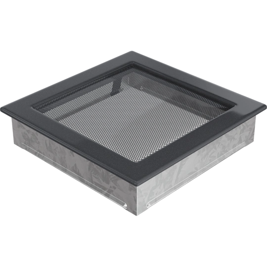Решетка вентиляционная Графитовая 22x22 Kratki - 1