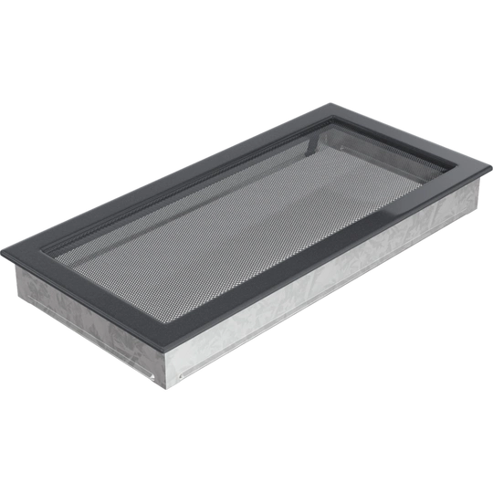 Решетка вентиляционная Графитовая 22x45 Kratki - 1