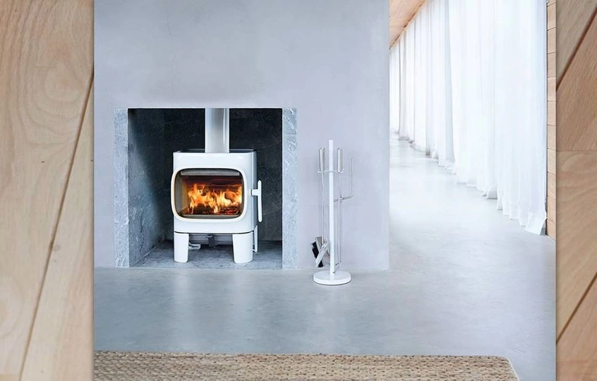 Печь - камин JOTUL F 105 R LL WHE - 3