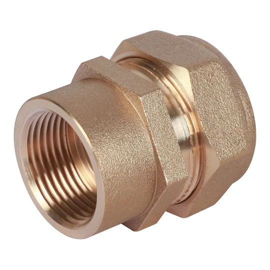 Муфта латунная IWS (F) 20 х 3/4" EF внутренняя резьба - 4
