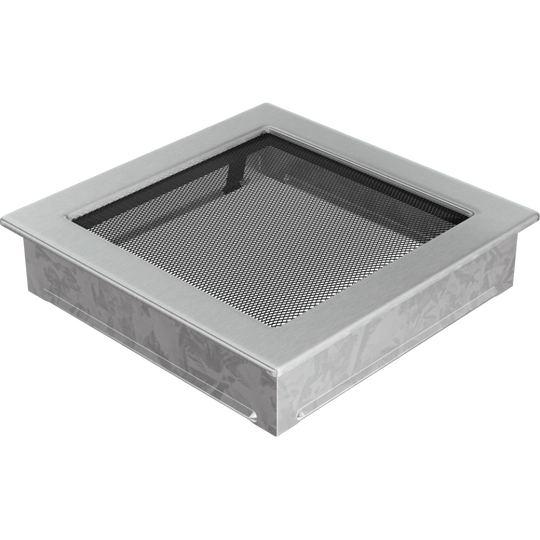Решетка вентиляционная Стальная шлифованная 22x22 - 1