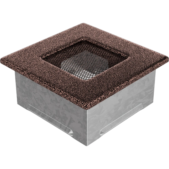 Решетка вентиляционная Медная 11x11 - 3
