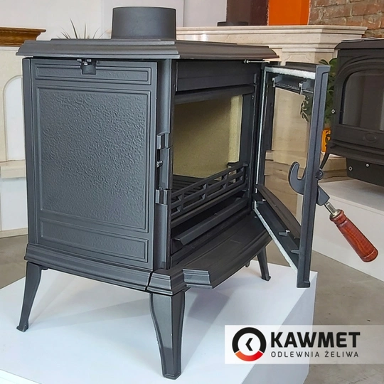 Чугунная печь KAWMET Premium S11 (8,5 кВт) - 4