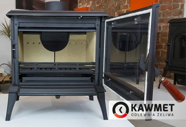 Чугунная печь KAWMET Premium S11 (8,5 кВт) - 3