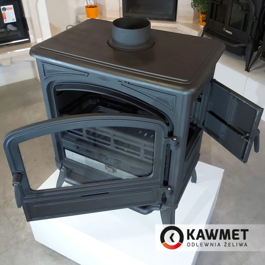 Чугунная печь KAWMET Premium S13 (10 кВт) - 1