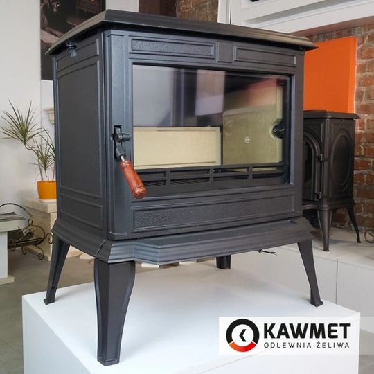 Чугунная печь KAWMET Premium S12 (12,3 кВт) - 1