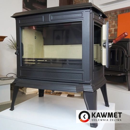 Чугунная печь KAWMET Premium S12 (12,3 кВт) - 5