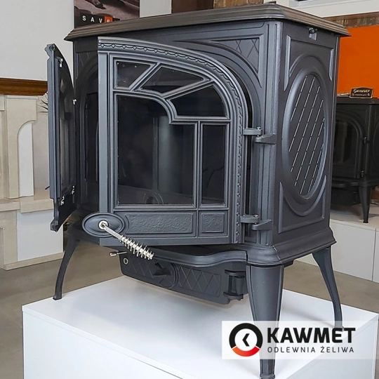 Чугунная печь KAWMET Premium S10 (13,9 кВт) - 5