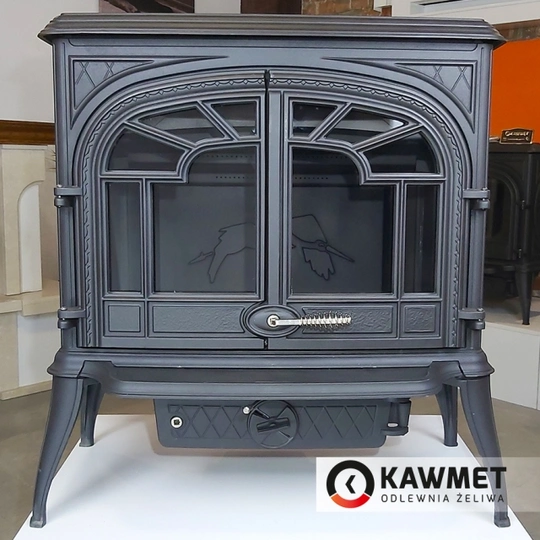 Чугунная печь KAWMET Premium S10 (13,9 кВт) - 3