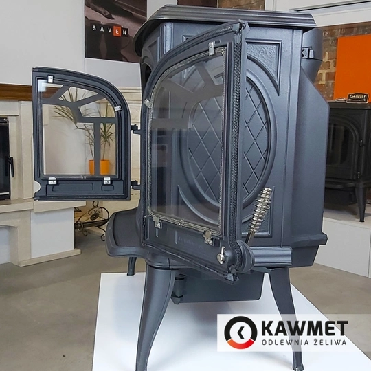 Чугунная печь KAWMET Premium S10 (13,9 кВт) - 9