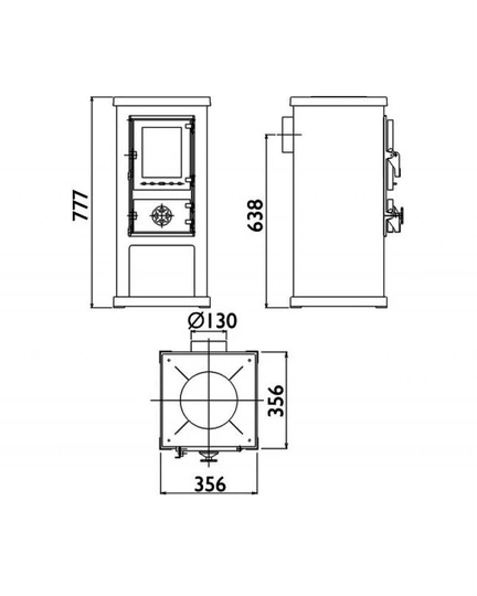 Печь-камин Lappi - 1