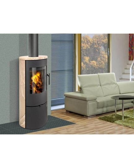 Печь-камин ROMOTOP EVORA песчаник - 1