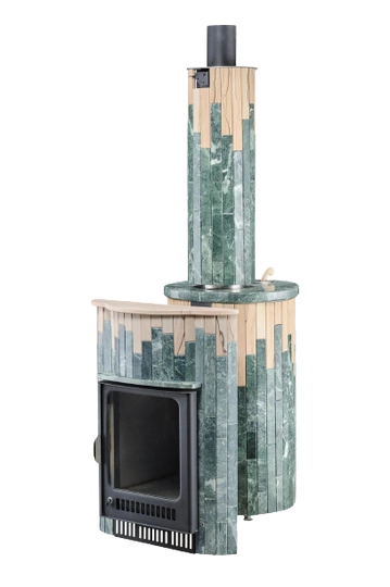 Дымоход-конвектор Ферингер "Змеевик + Окаменевшее дерево" - 2