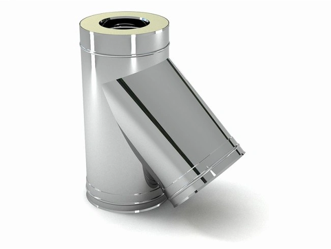 Сэндвич-тройник 45° Феролайф (304/1мм) ф140 х 240 - 1