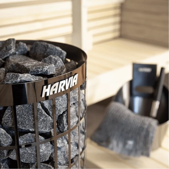 Печь для бани Harvia Cilindro PC90E black - 2