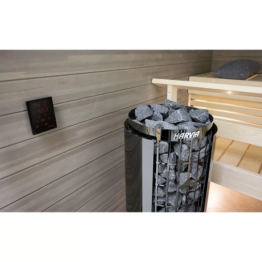 Печь для бани Harvia Cilindro PC70XW WiFi steel - 7