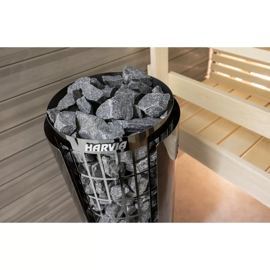 Печь для бани Harvia Cilindro PC90XE black - 5