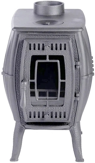 Печь отопительная "Бахтинка" серая - 5