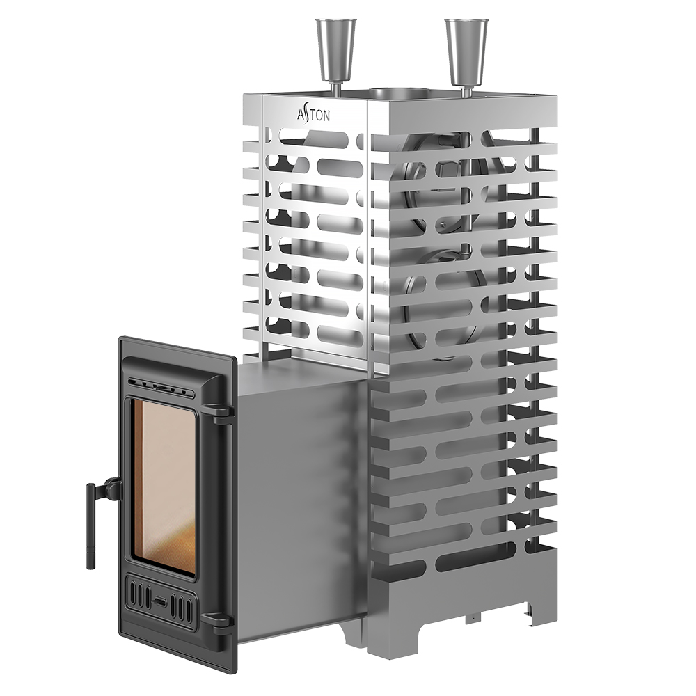 Печь для бани ASTON 24 INOX (310) Long - 0min
