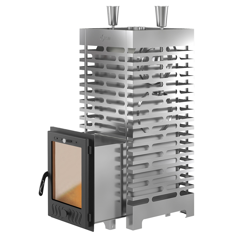 Печь для бани ASTON 38 INOX (320М) Long - 0min