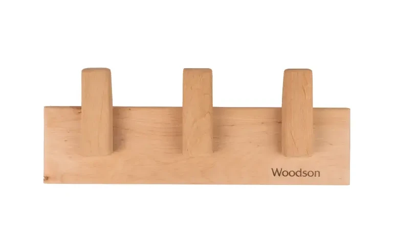 Вешалка Woodson D3, 3 крепления, ольха