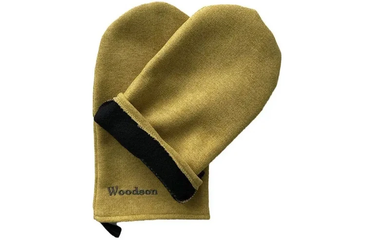 Рукавицы для парения Woodson, цвет горчичный