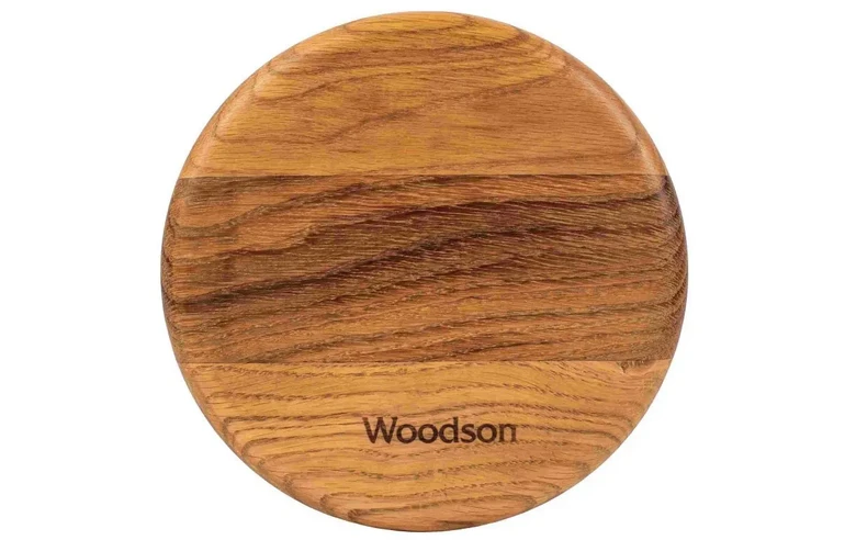 Клапан вентиляционный Woodson ф125, дуб