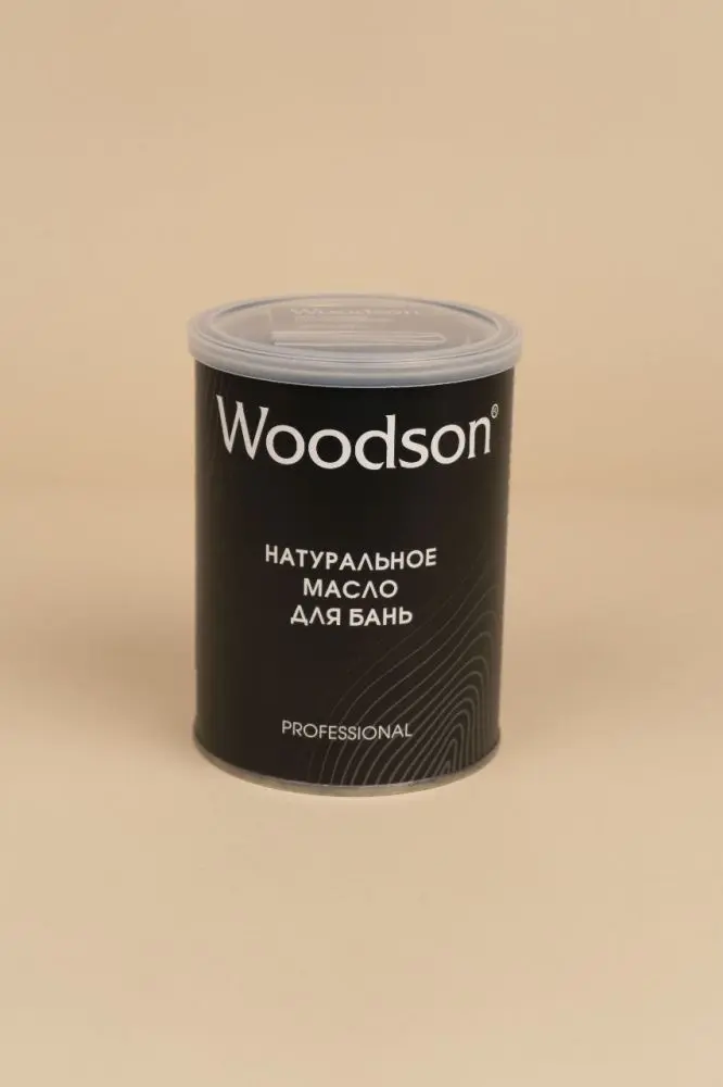 Масло для защиты древесины Woodson (баня), 0,8л - 1min