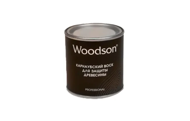 Карнаубский воск для защиты древесины Woodson, 0,25л