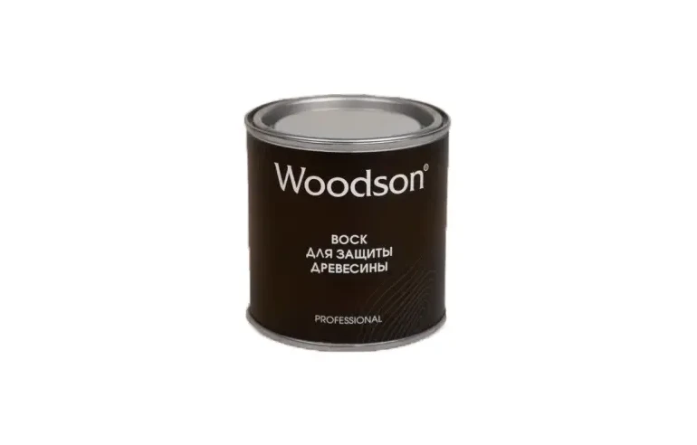 Воск для защиты древесины Woodson, 0,25л