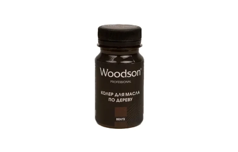 Колер для масла по дереву Woodson, венге, 80мл