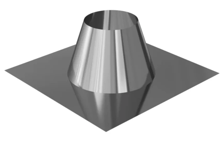 Ferrum крышная разделка прямая (430/0,5мм) Ф350