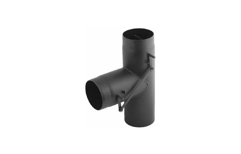 Darco тройник двухпоточный с ревизией 90&deg; (DC01/2,0 мм) Ф150