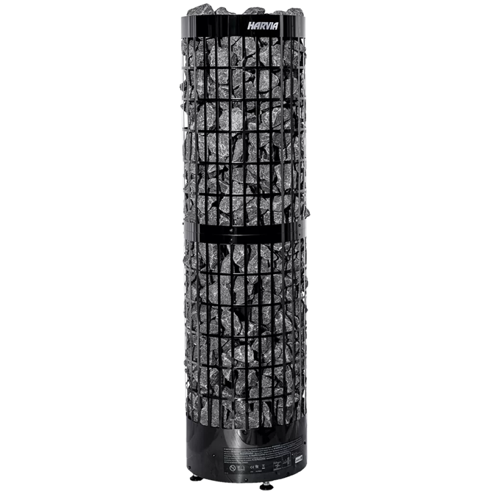 Печь для бани Harvia Cilindro Pro PC100E/135E black - 1min