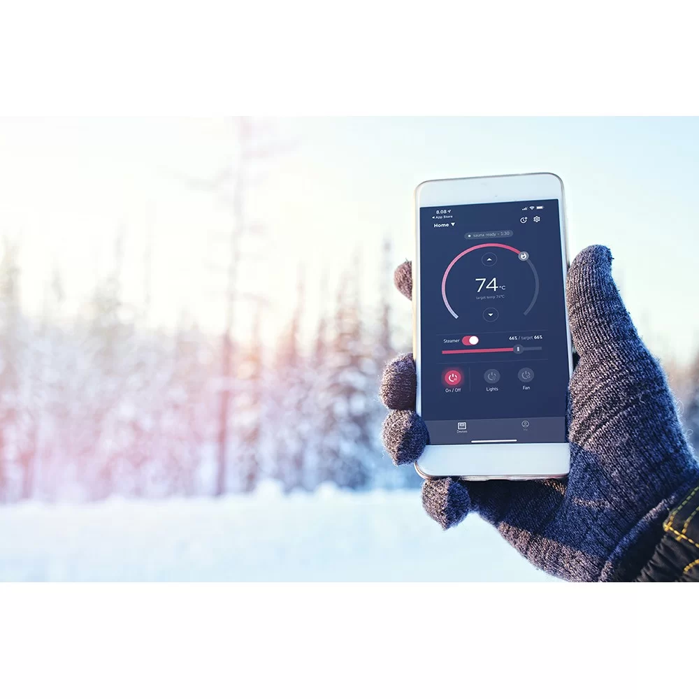 Печь для бани Harvia Spirit SP90 WiFi (в комплекте с камнями 60кг) - 5min