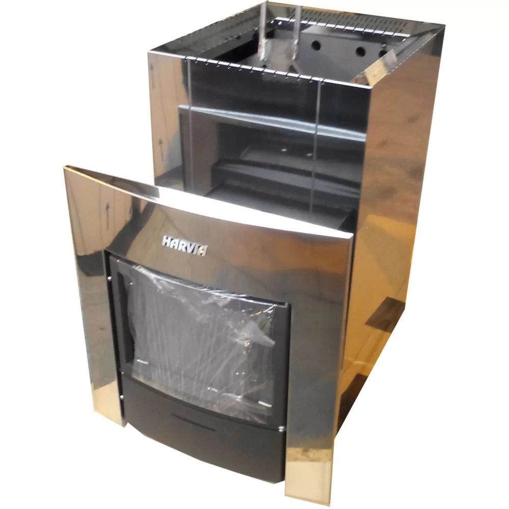 Дровяная печь для бани Harvia 22 Duo Steel - 3min