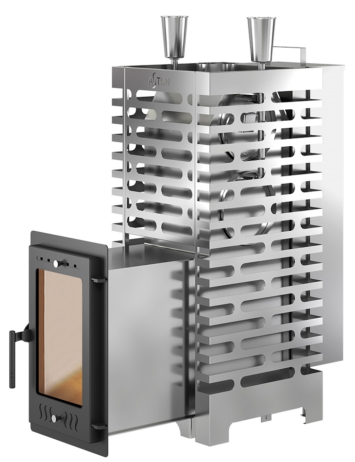 Печь для бани ASTON 24 INOX (310М) Long АКВА - 0min