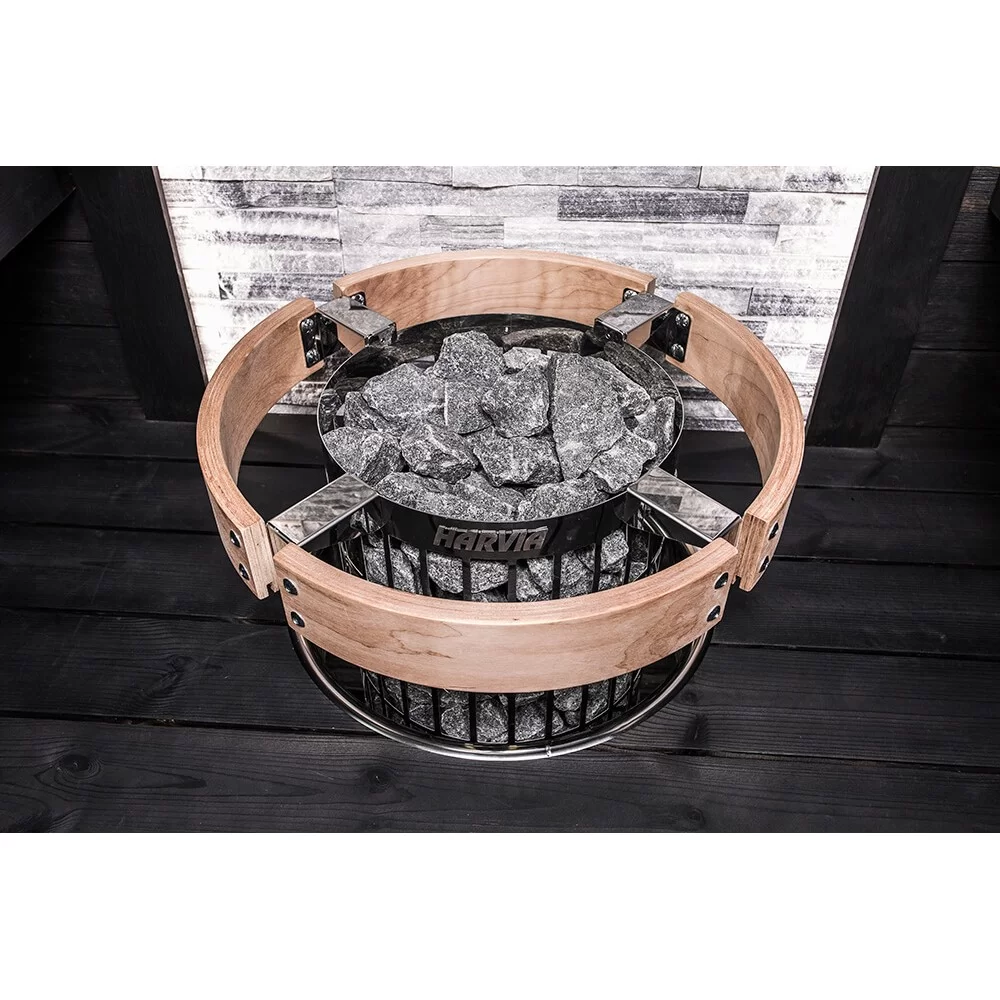 Печь для бани Harvia Cilindro PC110E steel - 3min