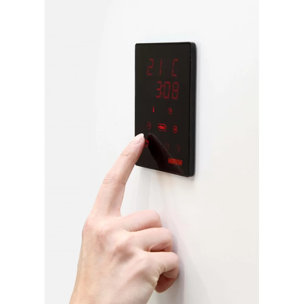 Печь для бани Harvia Moderna V45XE Black - 3min